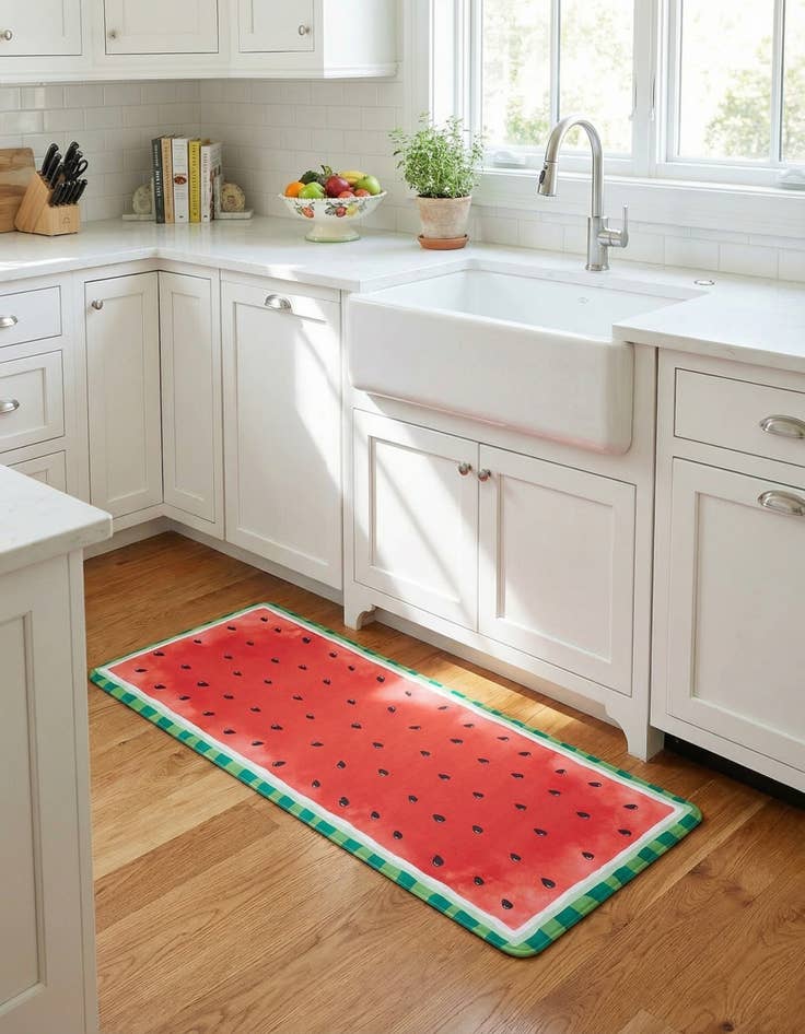 Detail image of  2' x 5' Watermelon Anti-Fatigue Comfort Mat