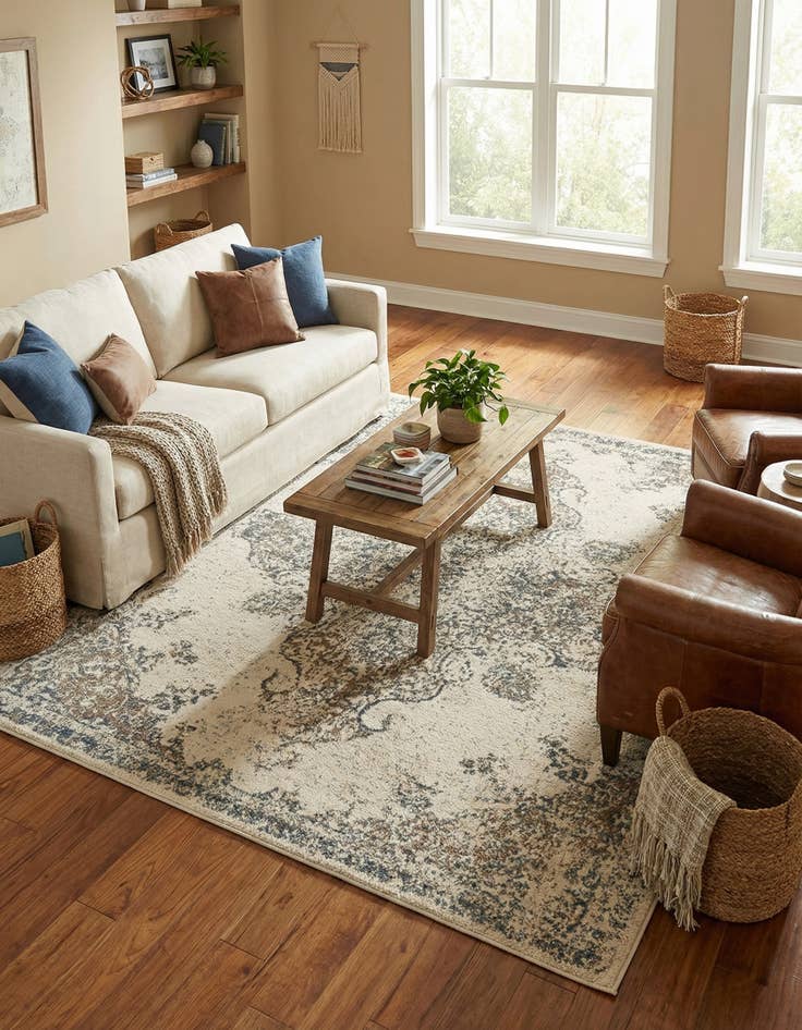 Detail image of 8' x 8' Sahara Square Rug