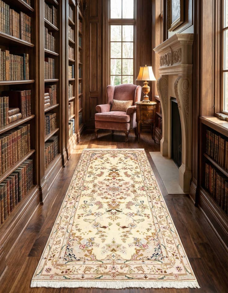 Detail image of 2' 9 x 7' 1 Tabriz Runner Rug