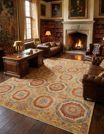 8' 10 x 11' 7 Amina Wool Rug