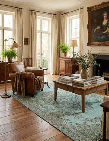 5' x 8' 7 Ultra Vintage Wool Rug