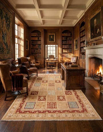 8' 3 x 11' 11 Hand Knotted Ariana Ziegler Oriental Rug