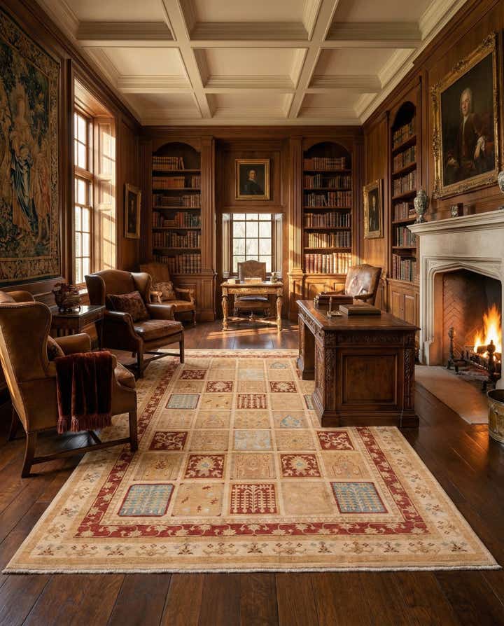 8' 3 x 11' 11 Hand Knotted Ariana Ziegler Oriental Rug