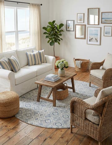 7' x 7' Newport Round Rug