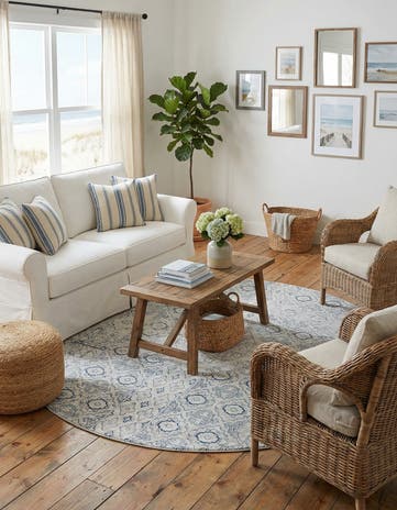 7' x 7' Newport Round Rug