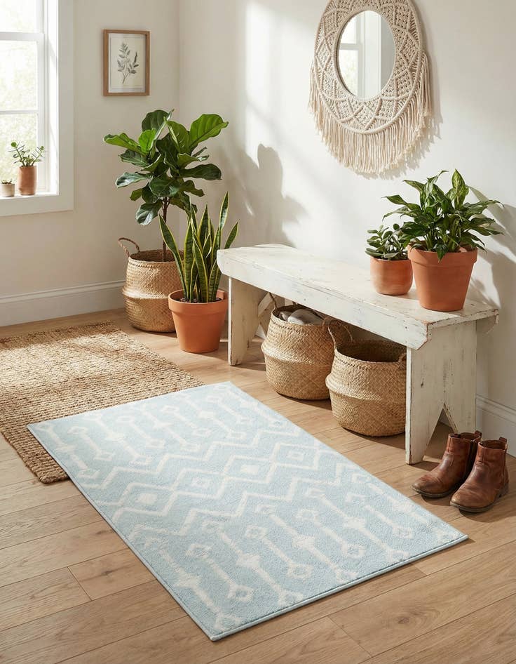 Detail image of 2' x 3' Kasbah Trellis Rug