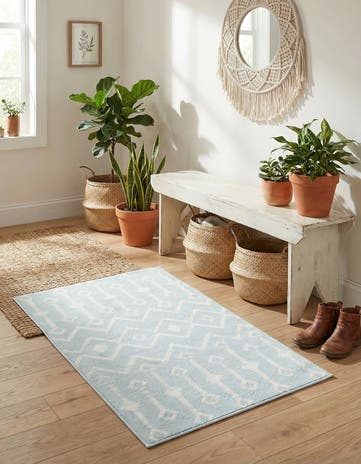 2' x 3' Kasbah Trellis Rug