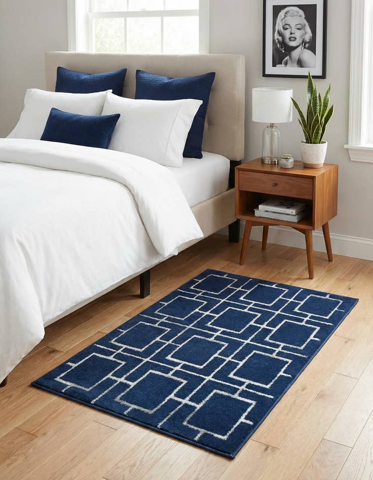 Detail image of 2' x 3'  Marilyn Monroe™ Glam Deco Rug