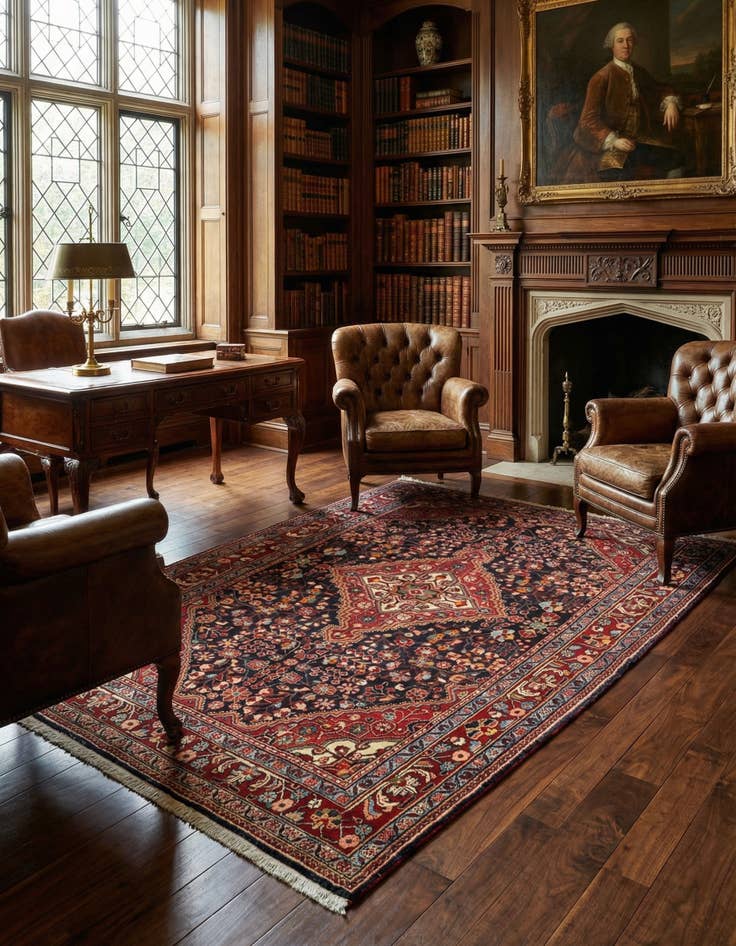 Detail image of 4' 6 x 7' 1 Djosan Rug