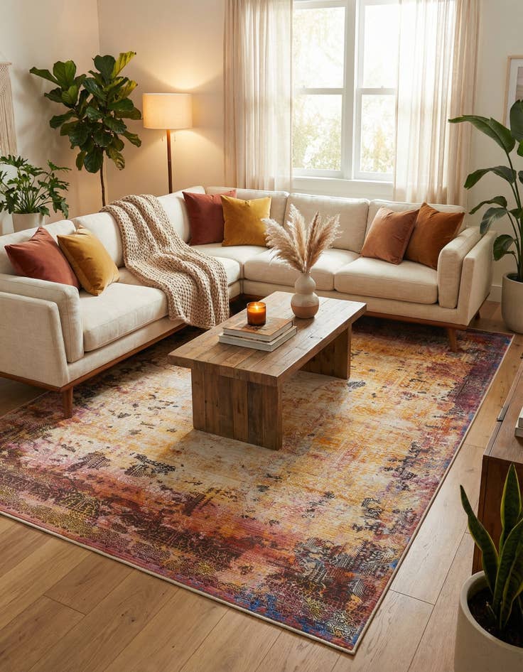 Detail image of  10' x 13' 8 Deepa Rug