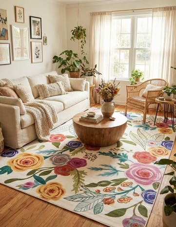 9' x 12' Blossom Rug