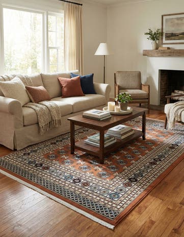 5' 3 x 8' Nain Design Rug