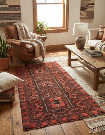 3' 3 x 5' 10 Balouch Rug