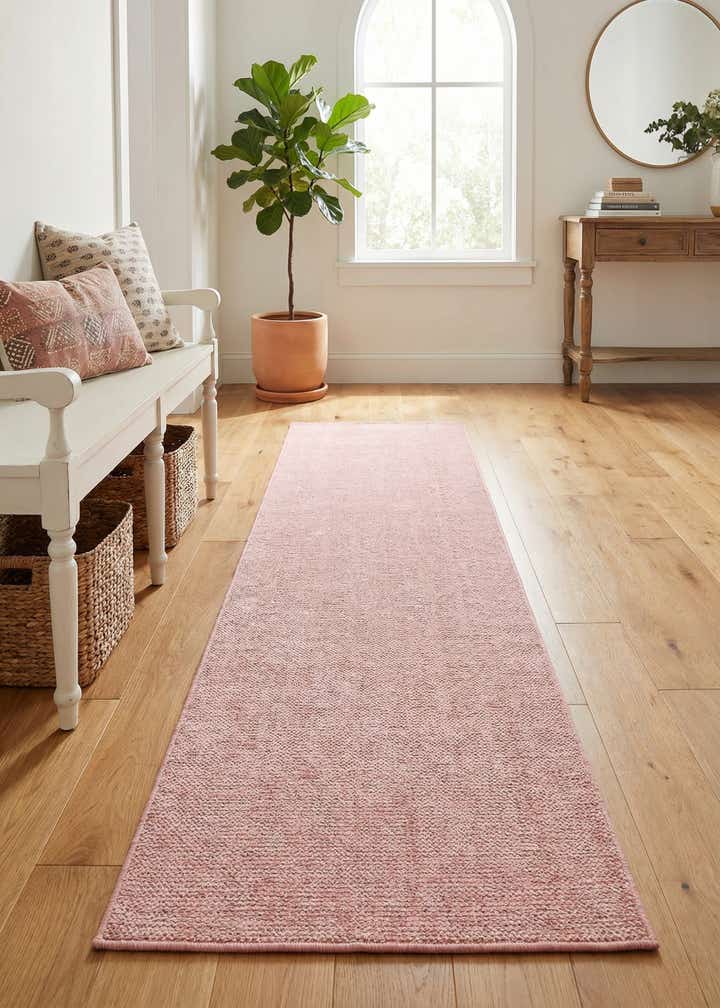 2' 7 x 8' Easy-Clean Jill Zarin Palm Springs Indoor / Outdoor Runner Rug
