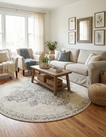 8' x 8' Mojave Round Rug