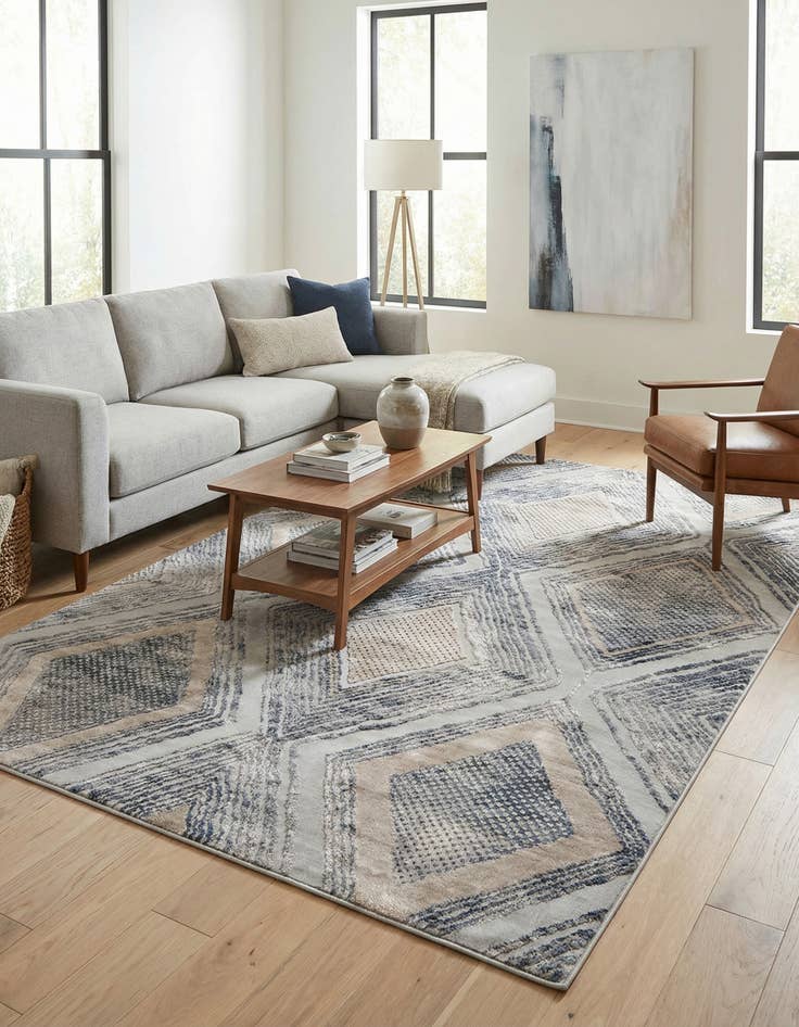 Detail image of 7' 10 x 11' Caspian Rug