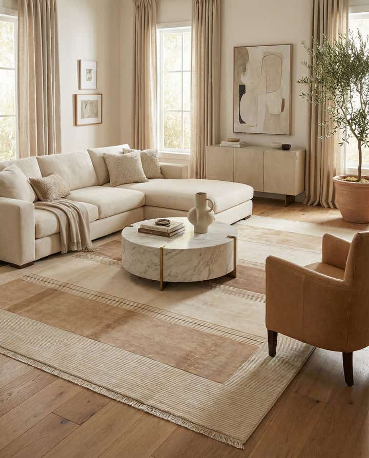 7' 10 x 9' 9 Hand Knotted Darya Wool Rug