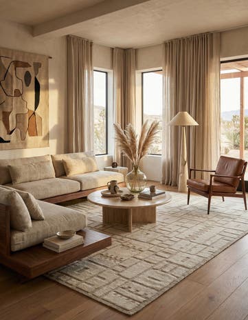 9' 5 x 12' 1 Hand Knotted Beni Marok Rug