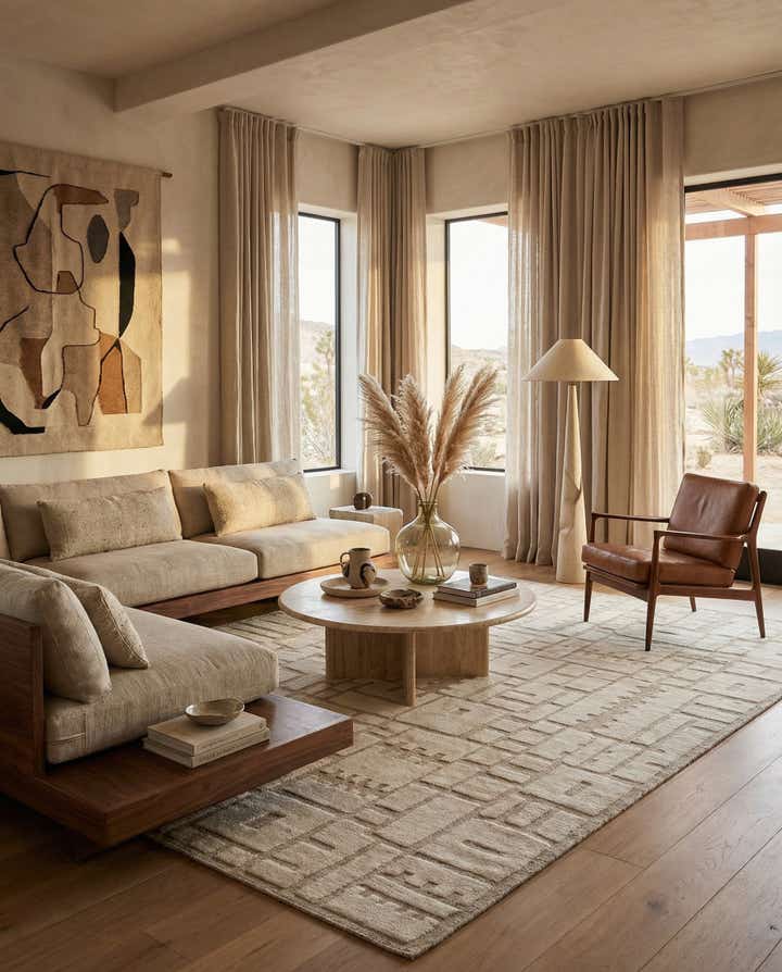 9' 5 x 12' 1 Hand Knotted Beni Marok Rug