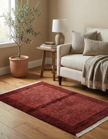 2' 6 x 4' 11 Hand Knotted Darya Wool Rug