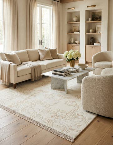 5' 6 x 7' 10 Hand Knotted Darya Wool Rug