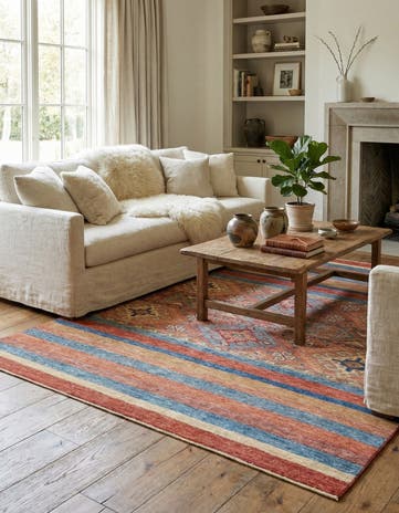5' 1 x 6' 8 Hand Knotted Ariana Ziegler Rug