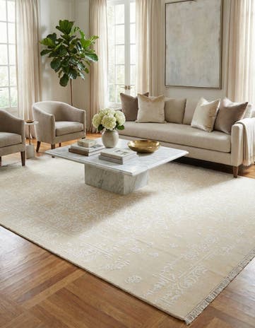8' 2 x 11' 7 Hand Knotted Darya Wool Rug