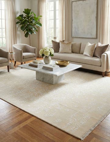 8' 2 x 11' 7 Hand Knotted Darya Wool Rug