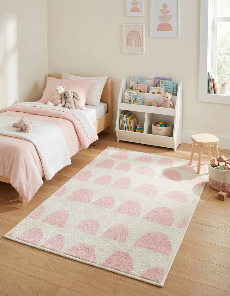 Detail image of  2' 2 x 3' Whimsy Kids Rug