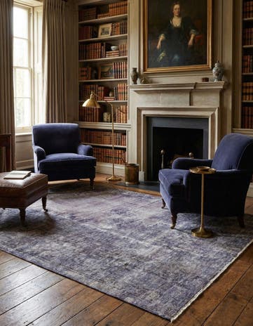 4' 8 x 6' 11 Vintage Royal Wool Rug