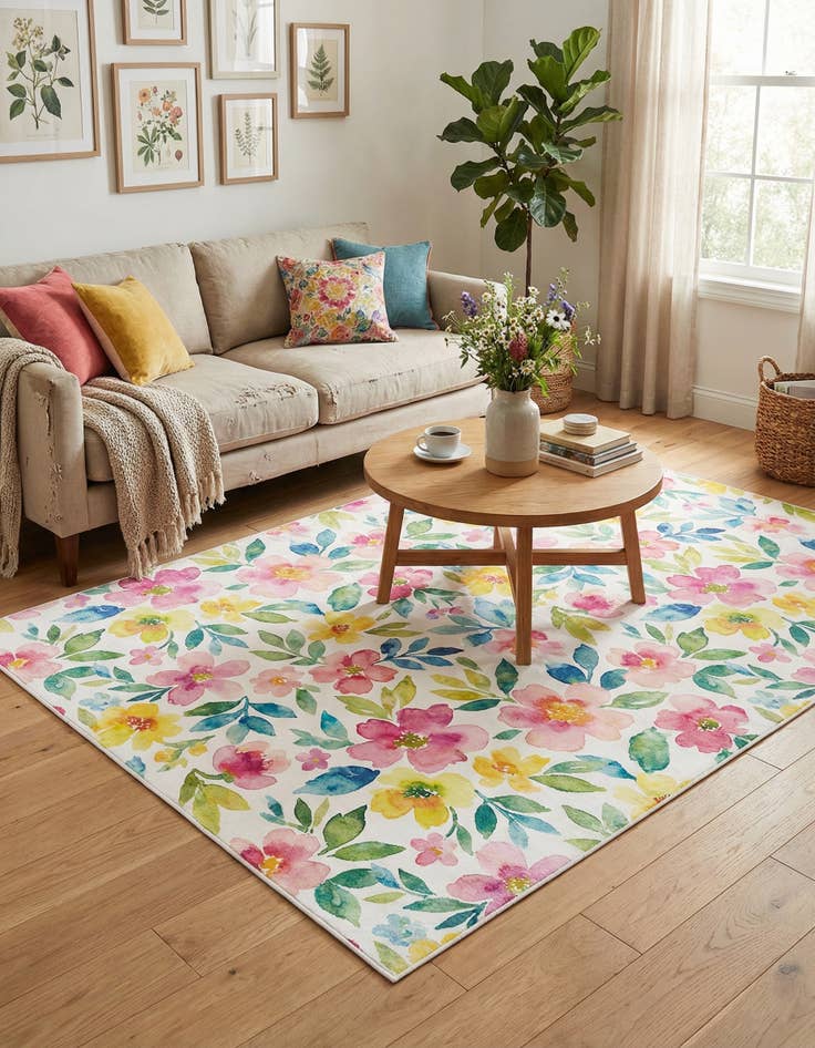 Detail image of 4' x 6' Florence Rug