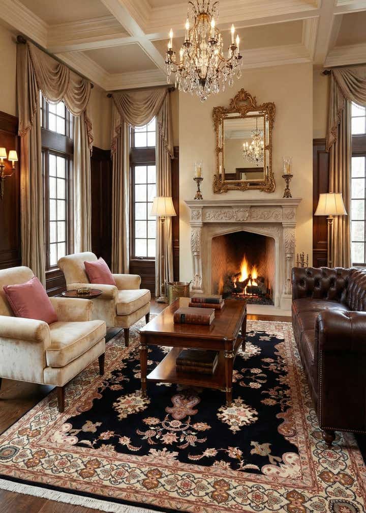 5' x 6' 9 Tabriz Rug