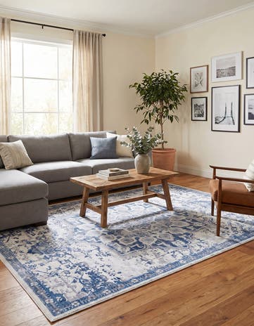 10' 6 x 14' Washable Francesca Rug