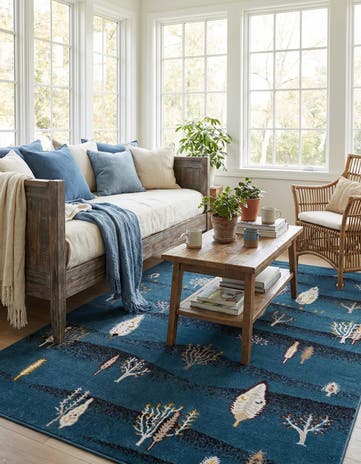 5' 3 x 8' Laguna Rug