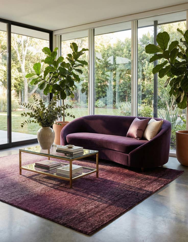 Detail image of 5' 8 x 7' 11  Hand Knotted Kashkuli Gabbeh Wool Rug