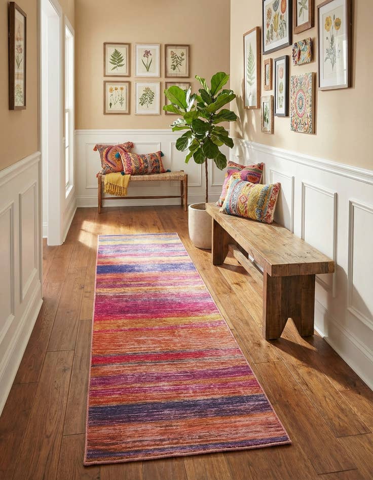 Detail image of  2' 6 x 10' Asha Runner Rug