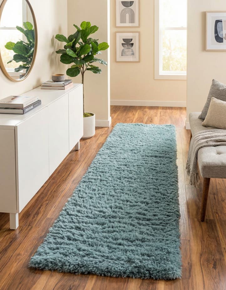 2' 7 x 10' Infinity Shag Runner Rug