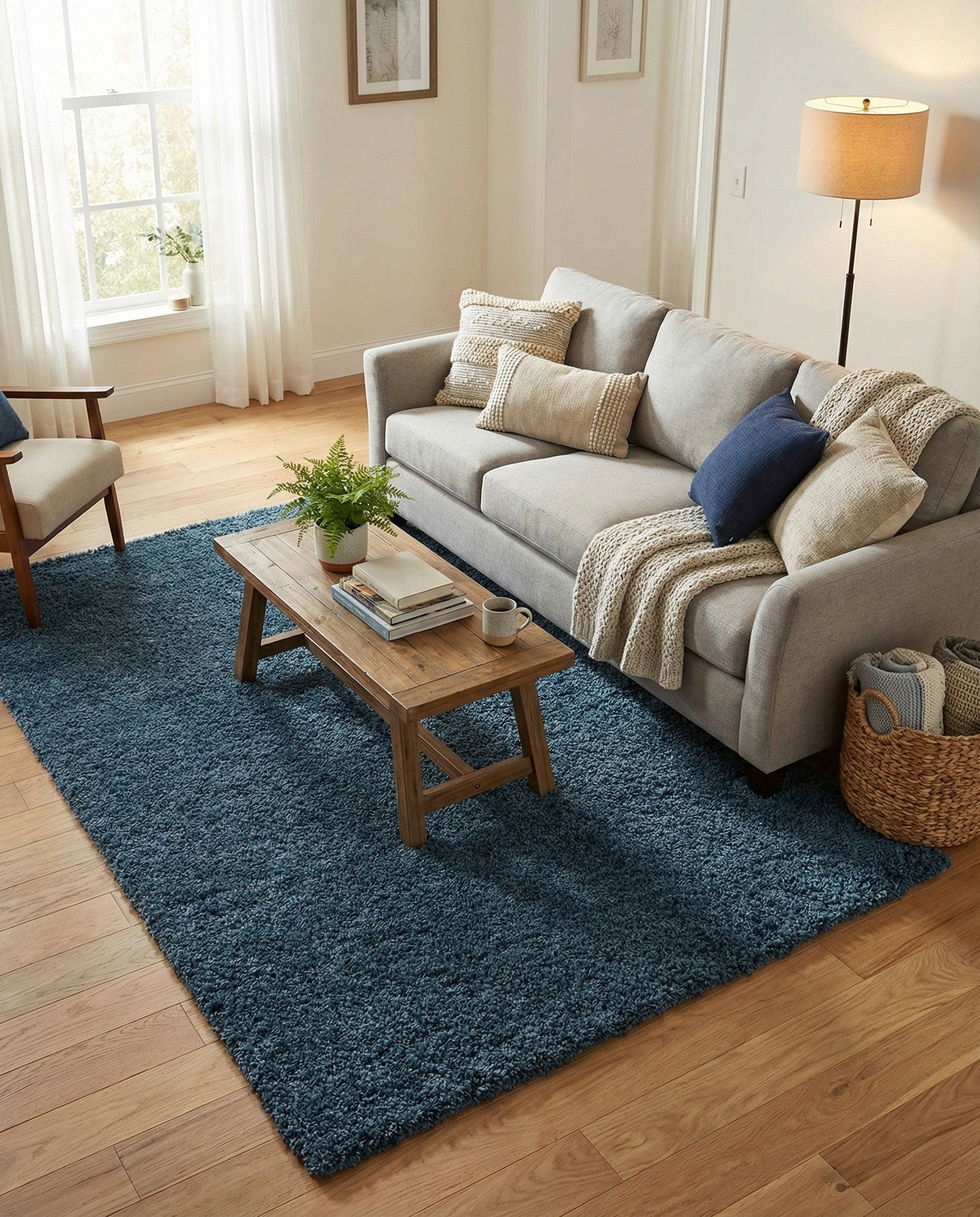  5' 10 x 9' Zermatt Shag Rug