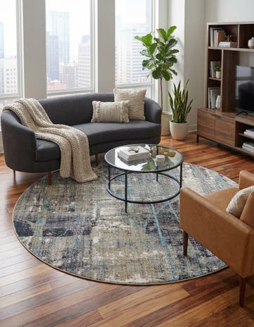 Jill Zarin Downtown Gramercy Round Rug