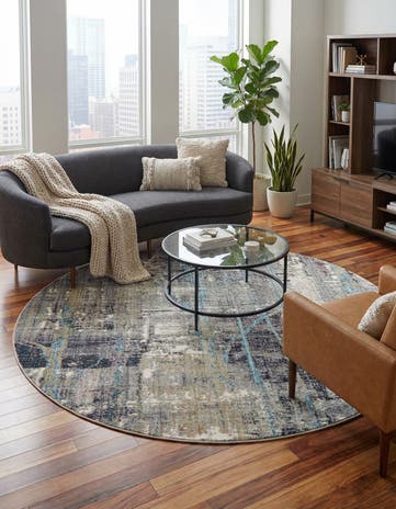 Jill Zarin Downtown Gramercy Round Rug