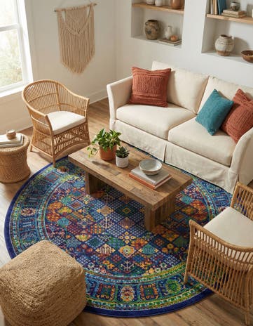 7' 10 x 7' 10 Calypso Round Rug