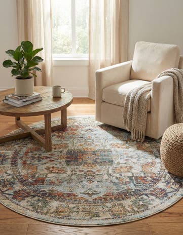 7' 10 x 7' 10 Isabella Round Rug