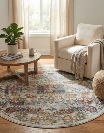 7' 10 x 7' 10 Isabella Round Rug