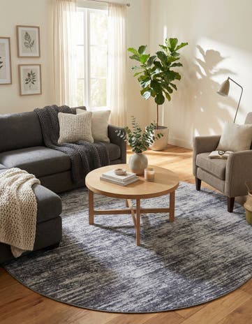 7' 10 x 7' 10 Asha Round Rug