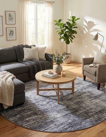 7' 10 x 7' 10 Asha Round Rug