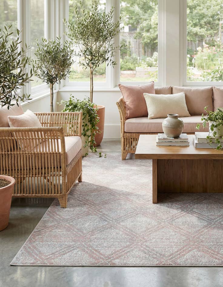 Detail image of 7' 10 x 10' Kamala Washable Rug