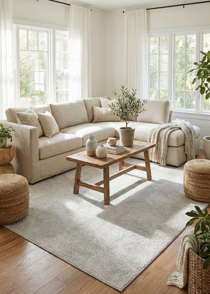9' x 12' Easy-Clean Sabrina Soto Indoor / Outdoor Rug