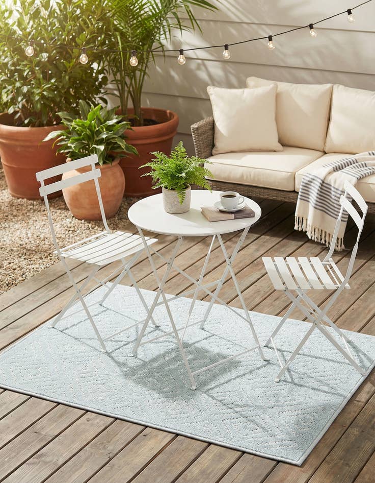 Detail image of 2' x 3' Easy-Clean Sabrina Soto Indoor / Outdoor Rug