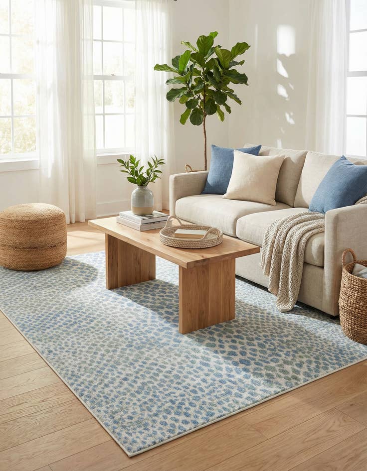 Detail image of 4' x 6' Kamala Washable Rug