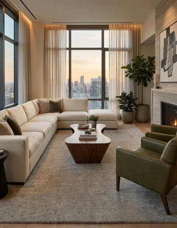 7' 7 x 9' 11 Hand Knotted Modern Himalaya Wool Rug